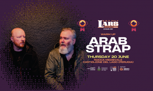 Saranno gli indie-hero scozzesi Arab Strap i protagonisti dell'anteprima/warm up del Lars Rock Fest 2024